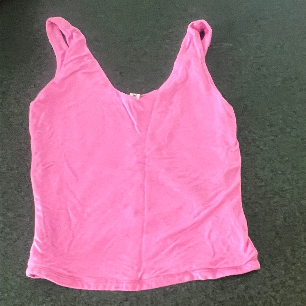 Zenana Outfitters Pink Tank Top